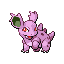 Imagen de Nidorina variocolor en Pokémon Rojo Fuego y Verde Hoja