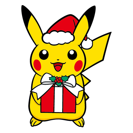 Archivo:Pegatina Pikachu Navidad 21 GO.png
