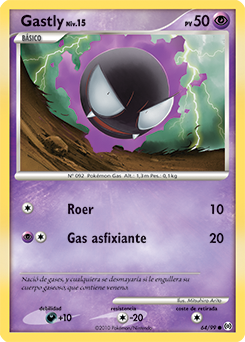 Carta de Gastly