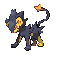 Imagen de Luxray variocolor hembra en Pokémon Oro HeartGold y Pokémon Plata SoulSilver