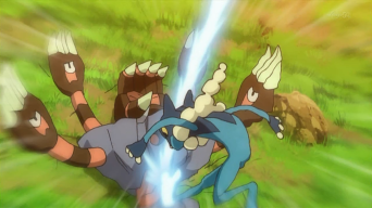 Archivo:EP856 Frogadier usando golpe aéreo.png