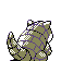 Imagen posterior de Sandshrew variocolor en Pokémon Cristal