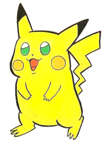 Archivo:Pikachu de Isamu Akai.png