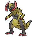 Icono de Haxorus en Pokémon HOME