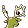 Imagen posterior de Stantler variocolor en Pokémon Cristal
