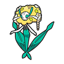 Icono de Florges flor amarilla en Pokémon HOME