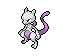 Icono de Mewtwo en Pokémon Espada y Pokémon Escudo