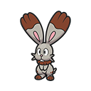 Icono de Bunnelby en Pokémon HOME