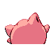 Imagen posterior de Jigglypuff en Pokémon Diamante y Pokémon Perla