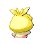 Imagen posterior de Smoochum variocolor en Pokémon Rojo Fuego y Pokémon Verde Hoja