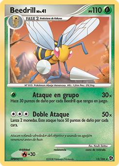 Archivo:Beedrill (Grandes Encuentros TCG).png