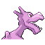 Imagen posterior de Aerodactyl variocolor en Pokémon Rojo Fuego y Pokémon Verde Hoja
