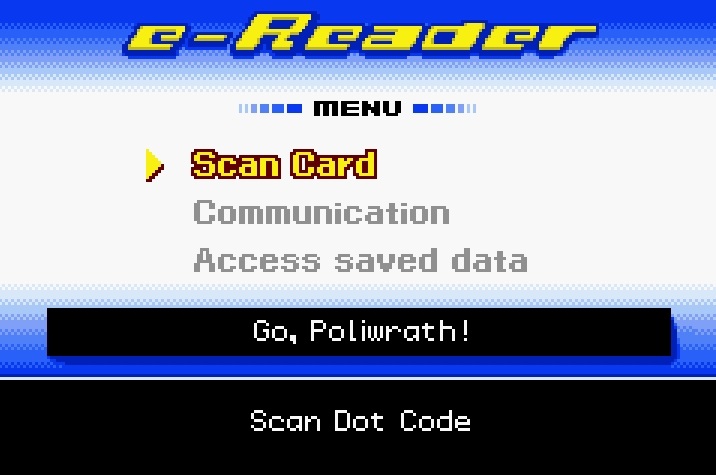 Archivo:Nintendo e-Reader menu screen.png