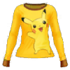 Camiseta fan de Pikachu chica GO.png