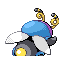 Imagen posterior de Volbeat variocolor en Pokémon Rojo Fuego y Pokémon Verde Hoja