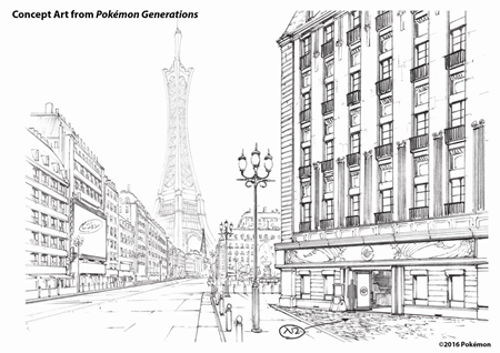 Archivo:Concept Art de Pokémon Generations de ciudad Luminalia.png
