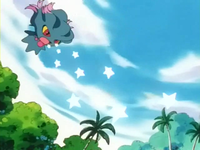 Misdreavus usando rapidez