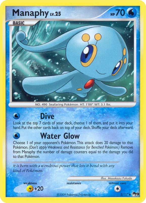 Manaphy (POP Series 9 TCG) - WikiDex, la enciclopedia Pokémon