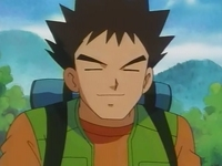 Brock en la serie original.