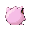 Imagen posterior de Jigglypuff variocolor en Pokémon Rojo Fuego y Pokémon Verde Hoja