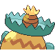 Imagen posterior de Ludicolo variocolor hembra en Pokémon Oro HeartGold y Pokémon Plata SoulSilver