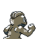 Imagen posterior de Machop variocolor en Pokémon Cristal