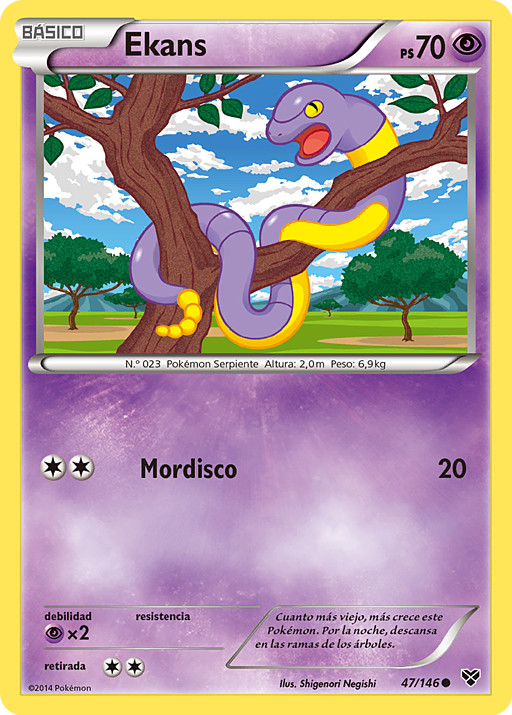 Ekans (XY TCG) WikiDex, la enciclopedia Pokémon