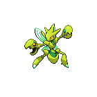 Imagen de Scizor variocolor hembra en Pokémon Oro HeartGold y Pokémon Plata SoulSilver