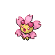 Imagen de Cherrim soleado macho o hembra en Pokémon Diamante y Perla