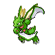 Imagen de Scyther variocolor hembra en Pokémon Platino