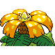 Imagen posterior de Venusaur variocolor hembra en Pokémon Oro HeartGold y Pokémon Plata SoulSilver