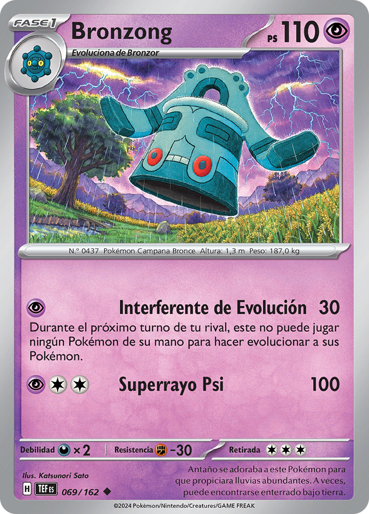 Bronzong (Fuerzas Temporales TCG) - WikiDex, la enciclopedia Pokémon