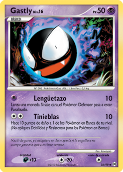 Carta de Gastly