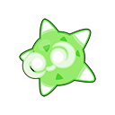 Icono de Minior núcleo verde en Pokémon HOME