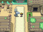 Archivo:Gold and Steelix at Ruin of Alph`s.png