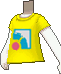 Archivo:Camiseta con logotipo amarilla.png
