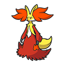 Icono de Delphox en Pokémon HOME