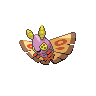 Imagen de Dustox variocolor en Pokémon Esmeralda