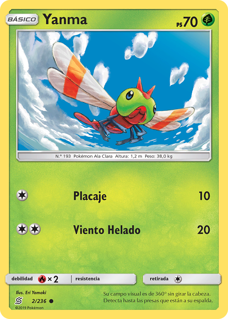 Yanma (Mentes Unidas TCG) - WikiDex, la enciclopedia Pokémon