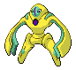 Imagen de Deoxys defensa variocolor en Pokémon Platino