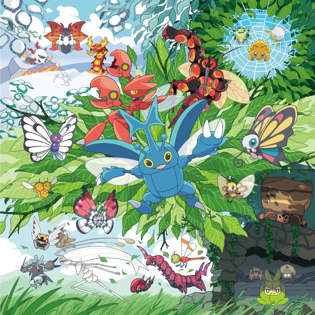 Archivo Ilustraci n De Pok mon De Tipo Bicho png WikiDex La Archivo Ilustraci n De Pok mon De Tipo Bicho png WikiDex La