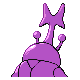 Imagen posterior de Heracross variocolor macho en Pokémon Diamante y Pokémon Perla