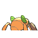 Imagen posterior de Nincada variocolor en Pokémon Platino