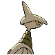 Imagen posterior de Skarmory variocolor en Pokémon Oro HeartGold y Pokémon Plata SoulSilver