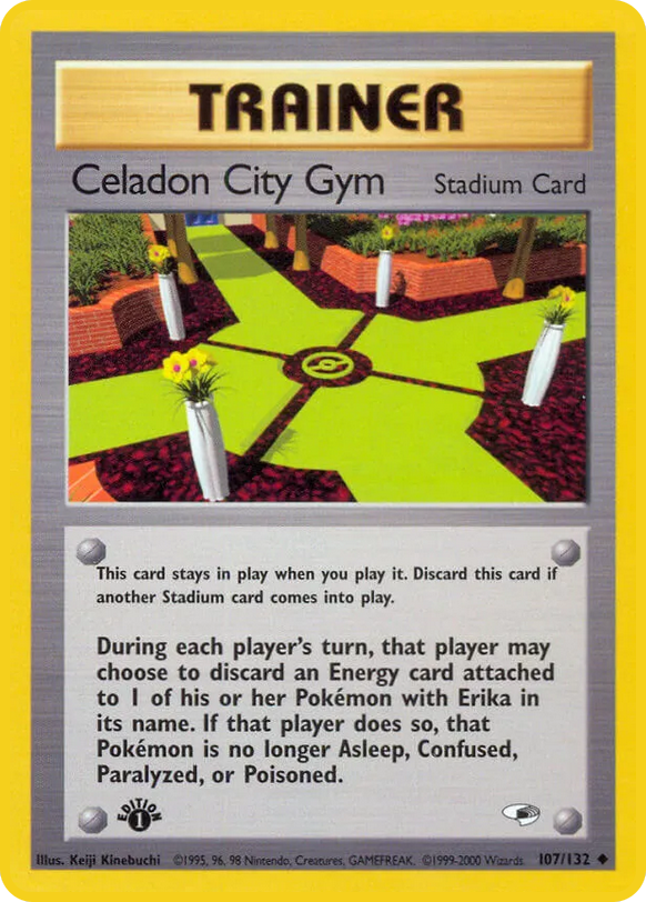 Celadon City: Categoria de Movimentos