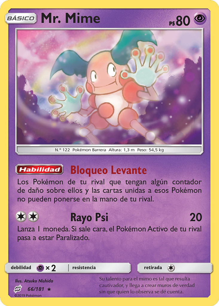 Mr. Mime (Unión de Aliados TCG) - WikiDex, la enciclopedia Pokémon