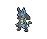 Icono de Lucario en Pokémon Espada y Pokémon Escudo