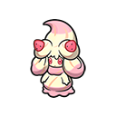 Icono de Alcremie Mezcla rosa en Pokémon HOME