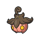 Icono de Pumpkaboo tamaño normal en Pokémon HOME