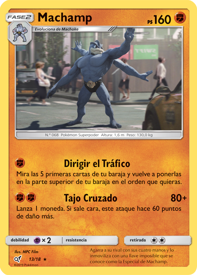 Machamp (Detective Pikachu TCG) WikiDex, la enciclopedia Pokémon